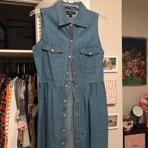 Denim dress